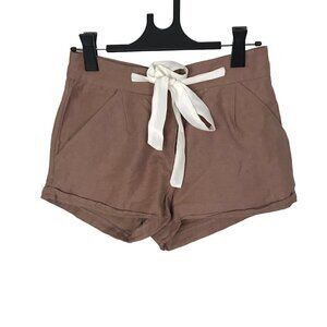 ARITZIA Wilfred Allegra Short Linen Blend Tie -Waist Shorts Size  00
